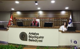 Antalya Büyükşehir Belediye Meclisi yeni dönemin ilk toplantısını yaptı