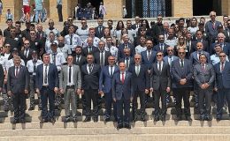 30’uncu yılını kutlayan GÜSOD, 26-30 Haziran Özel Güvenlik Günü ve Haftası’nda Anıtkabir’i ziyaret etti